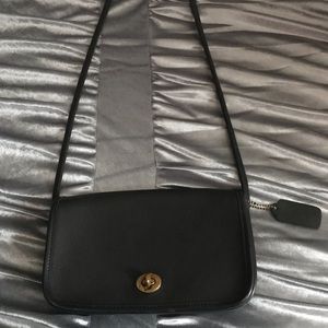 Small black vintage purse